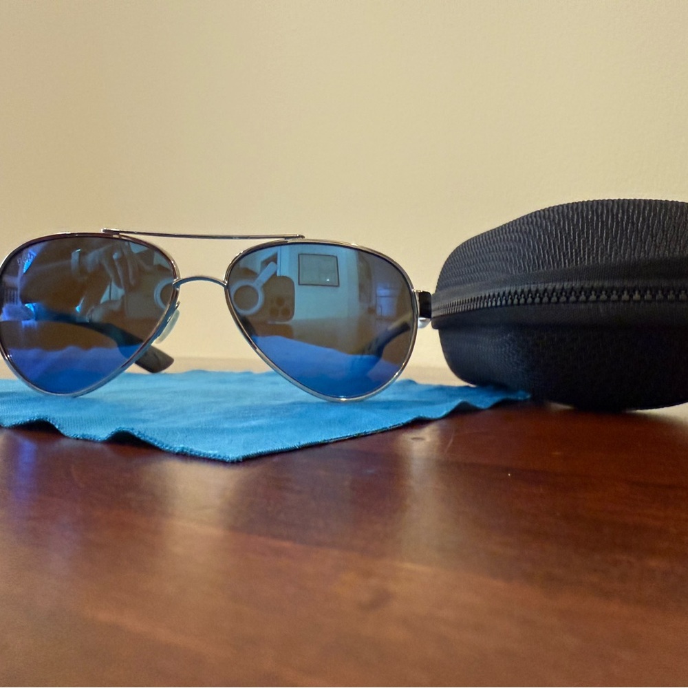 Costa Loreto- Palladium with Blue Mirror Polarized Polycarbonate